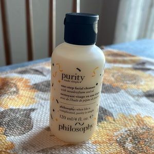 Philosophy purity one step facial cleanser 4 fl oz